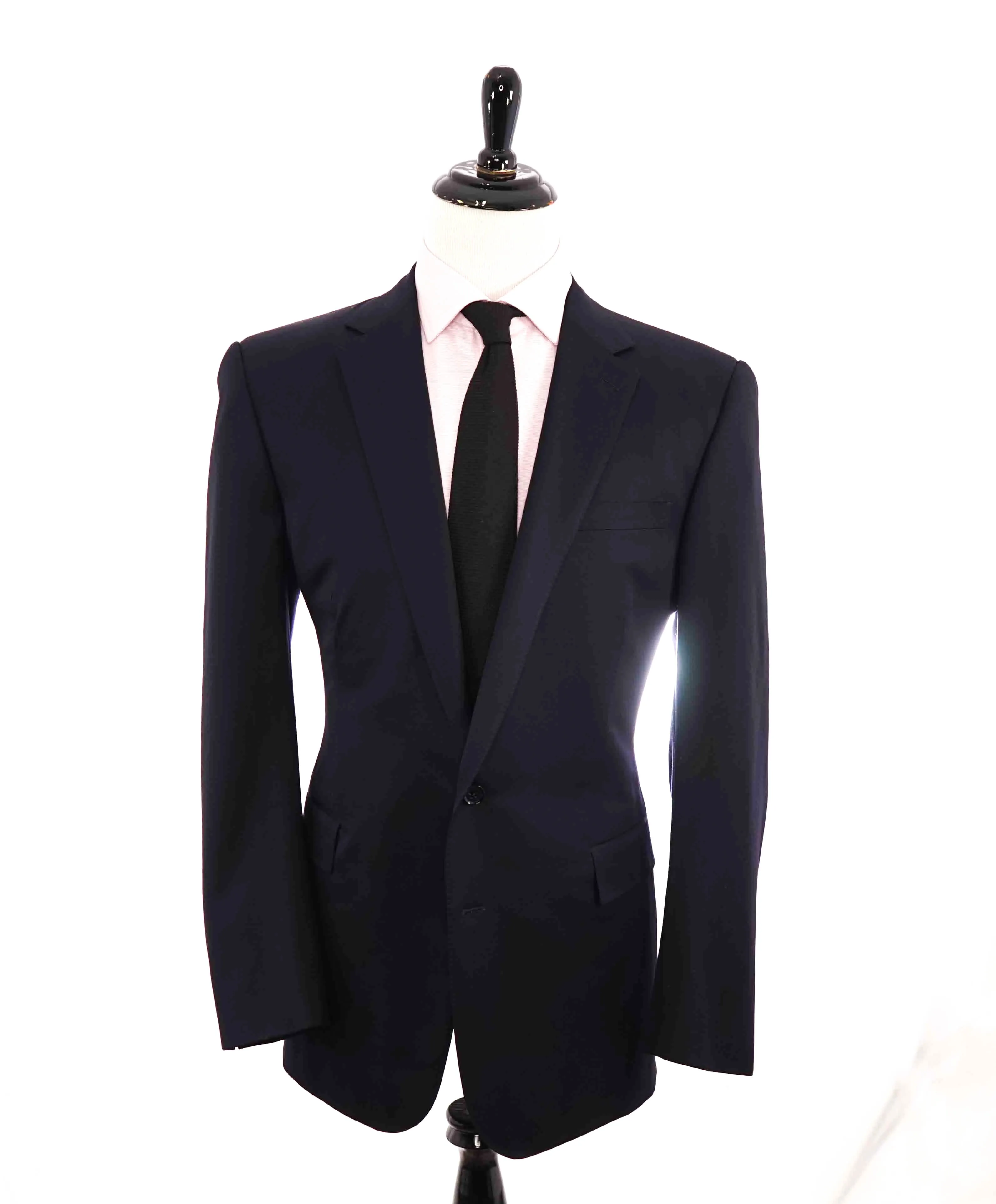 $1,595 RALPH LAUREN BLACK LABEL - *CLOSET STAPLE* Button Navy Blazer - 46L