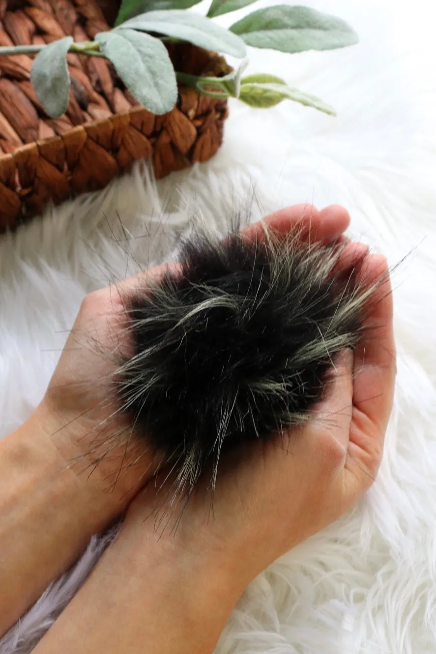 4" Faux Fur Pom-Pom