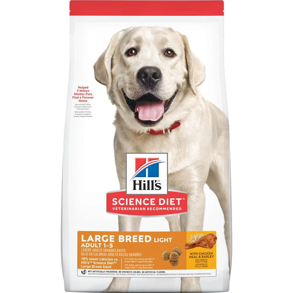 Adult Light Large Breed Dog Food