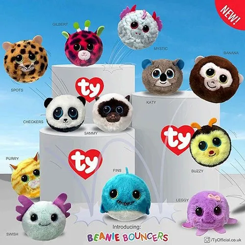Beanie Bouncers - Purry the Cat