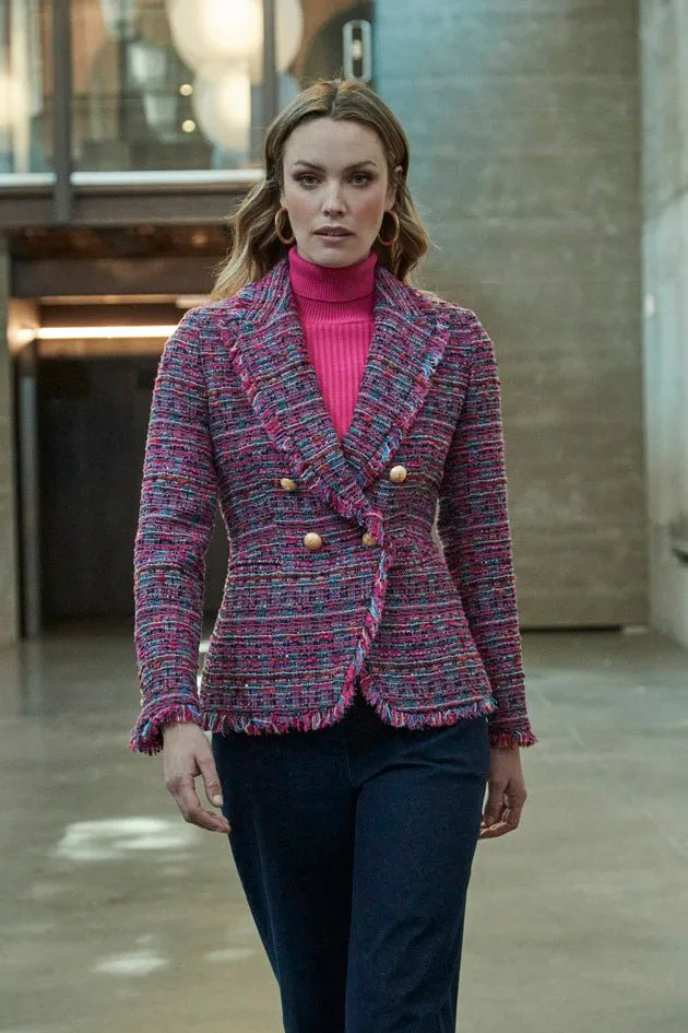 BLAZER TWEED DESFLECADA BERENICE