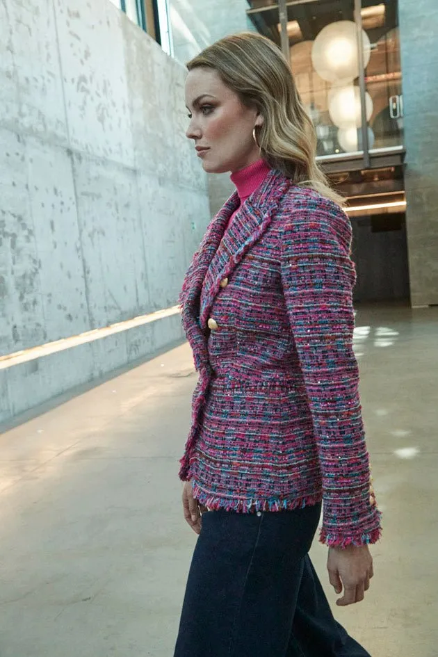 BLAZER TWEED DESFLECADA BERENICE