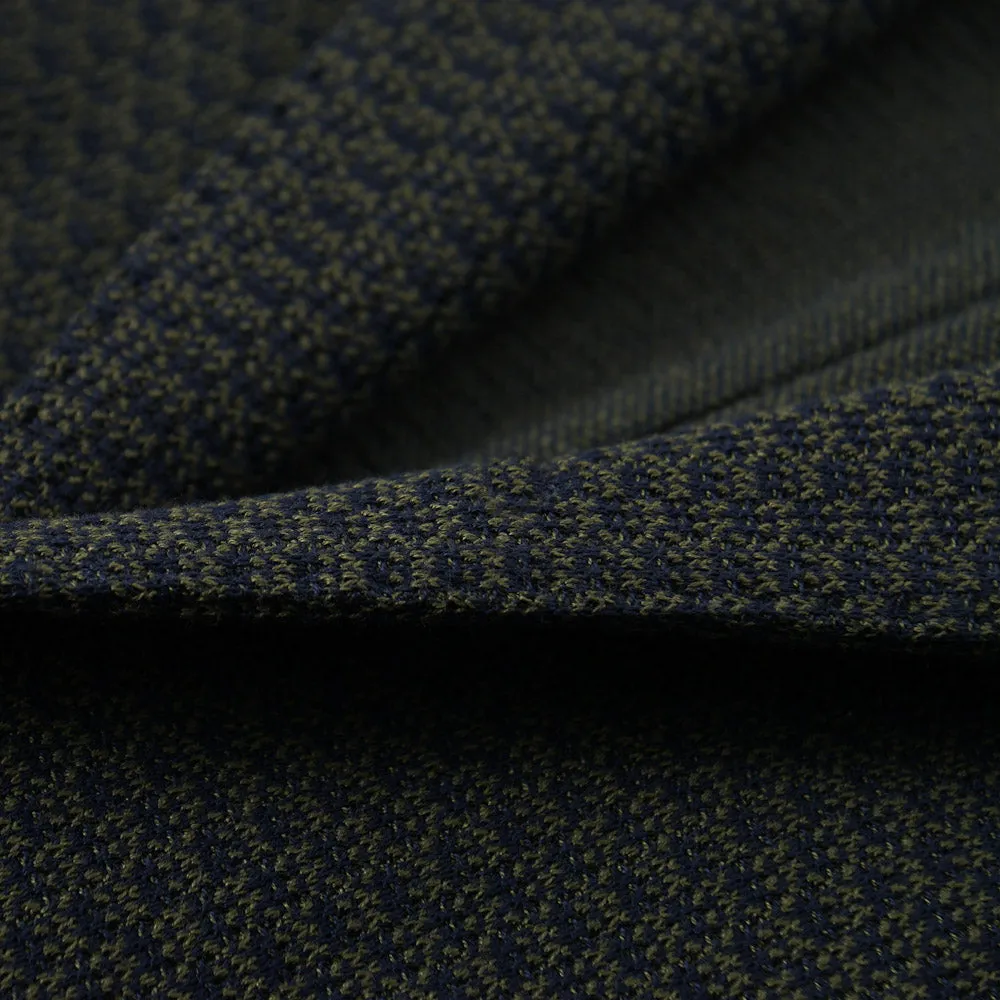 Boglioli Green and Navy Knit Cotton Sport Coat