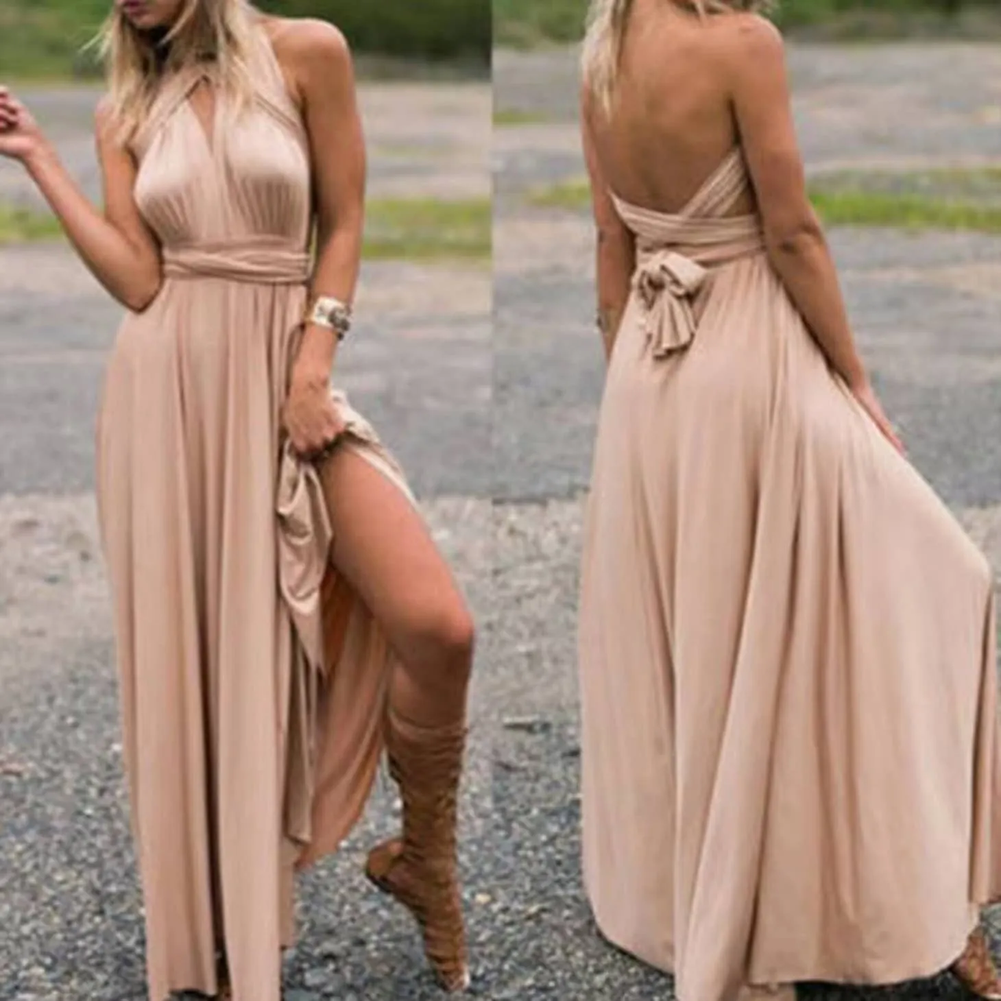 Bridesmaid Dress /  Bridesmaid Multiway Wrap Dress / Infinity