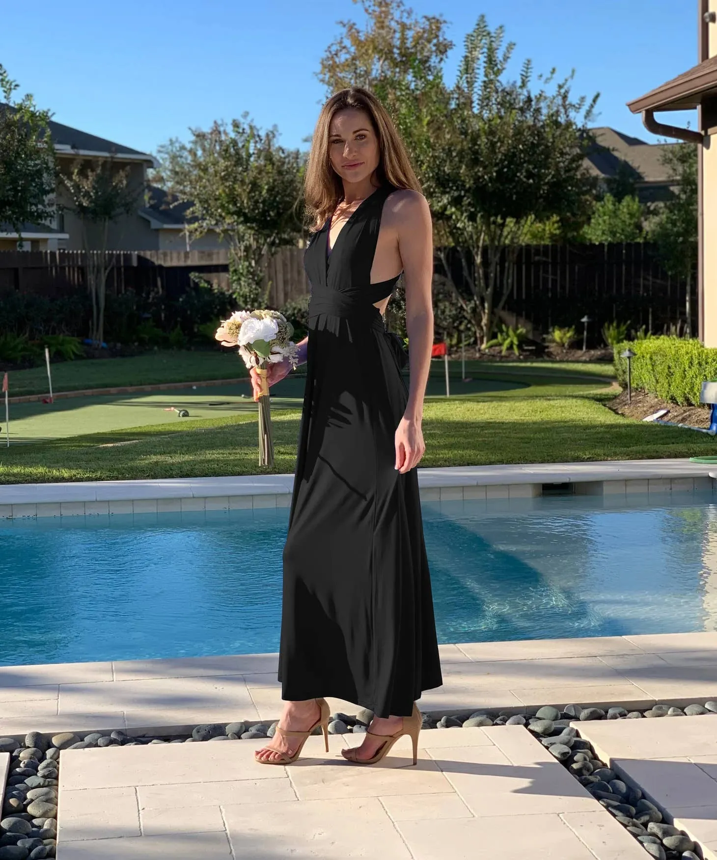 Bridesmaid Dress /  Bridesmaid Multiway Wrap Dress / Infinity