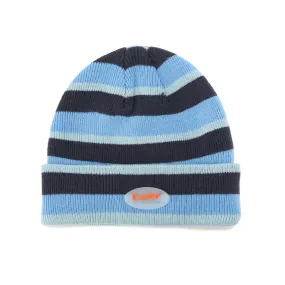 BUMP Knit Beanie Blue Stripe
