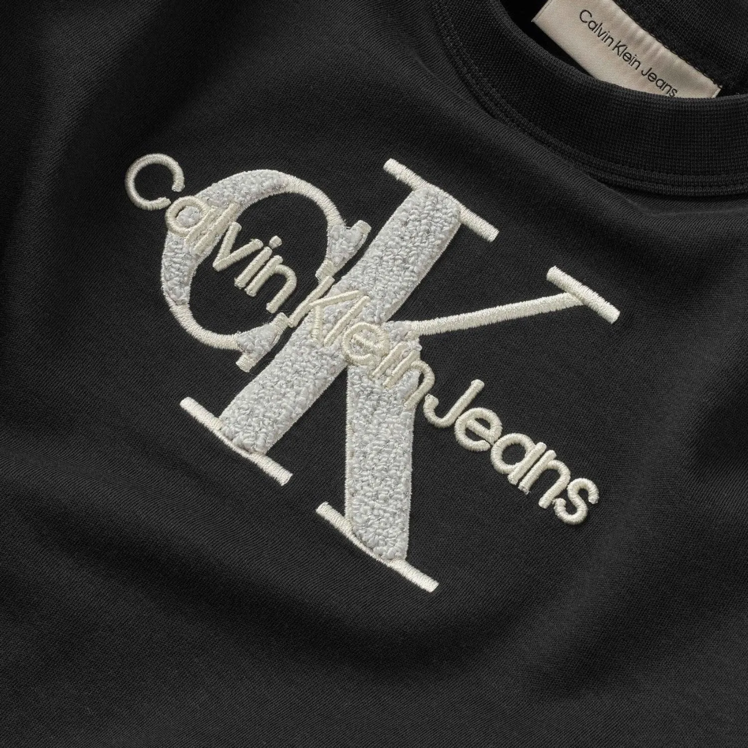 Calvin Klein Ck Black Teddy MonolAndo Tee Ss