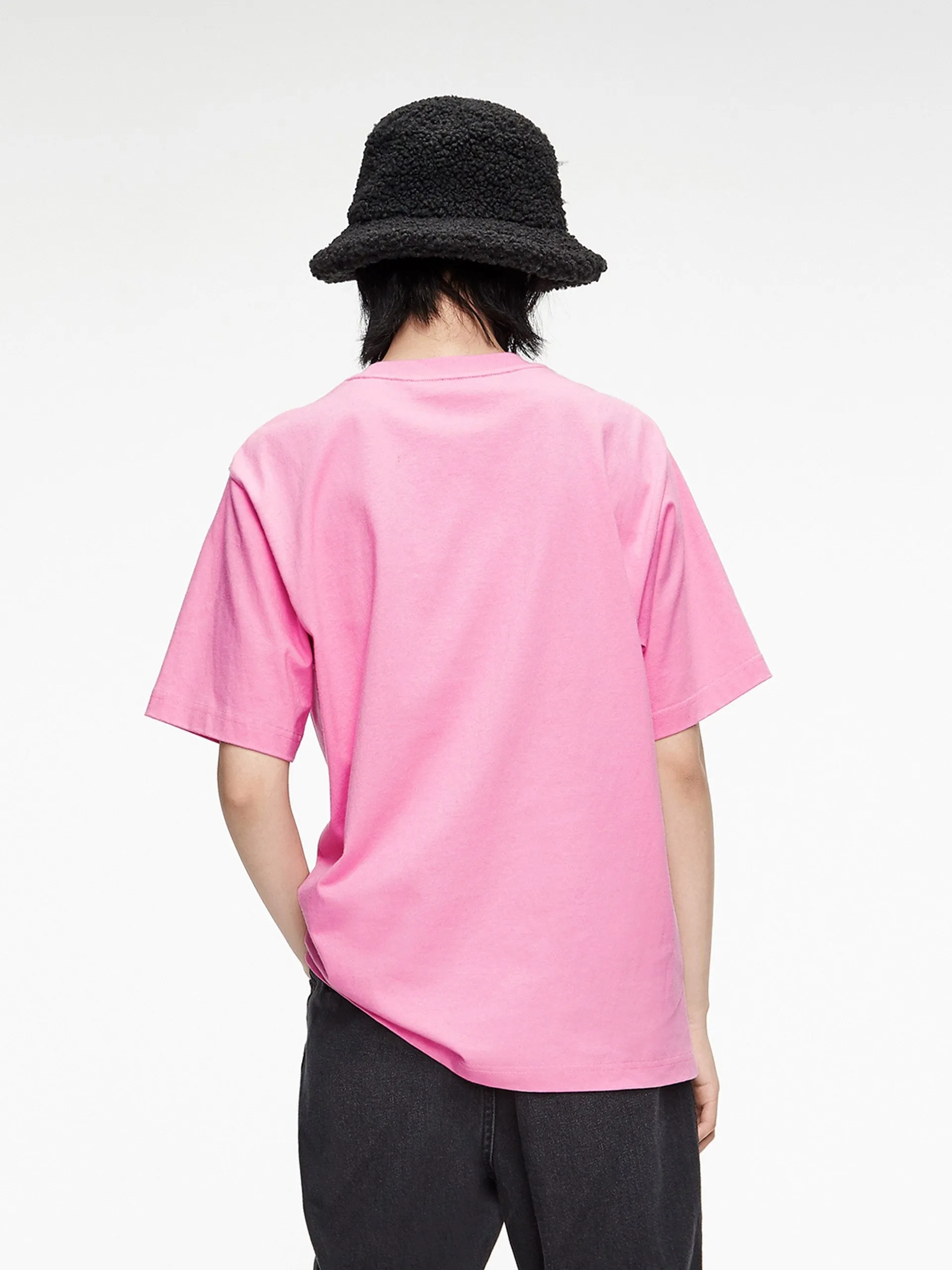 Cartoon Print Cotton T-shirt