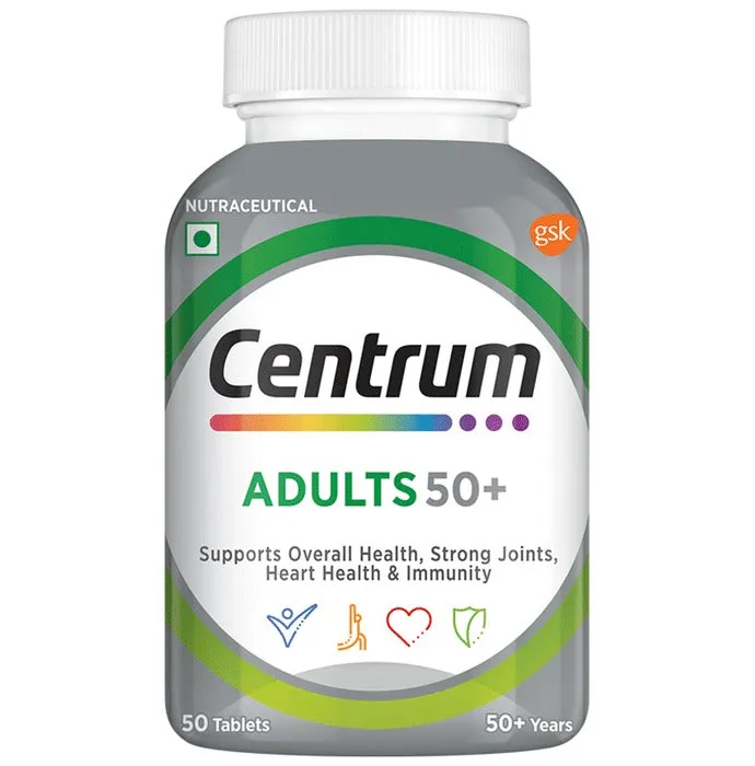 Centrum Adult 50  Supports Overall Health Tablets