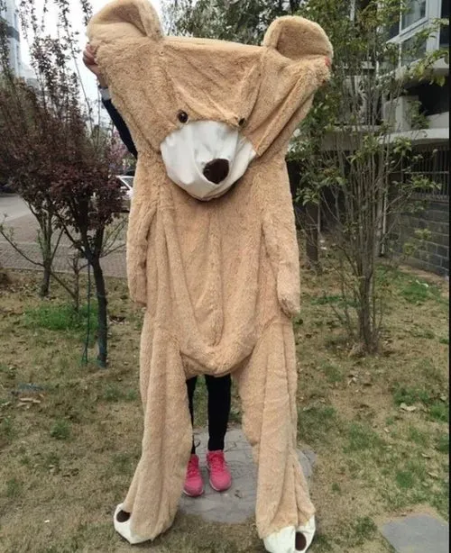 Create Your Own Soft Plush Giant Teddy Bear Skin - DIY Project