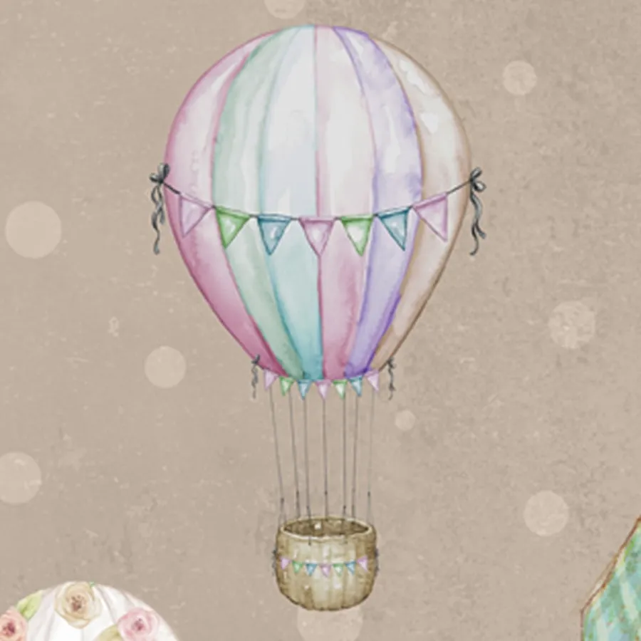 Cute Teddy Wall Mural for Kids Room, Customised for Homes