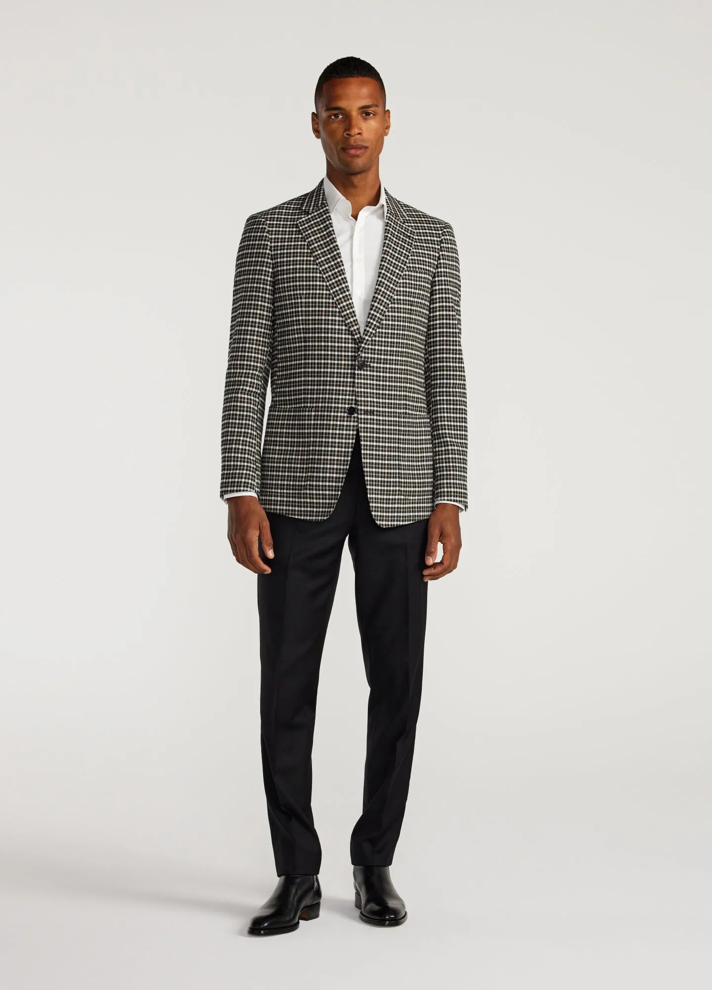 Double Check Blazer Camel