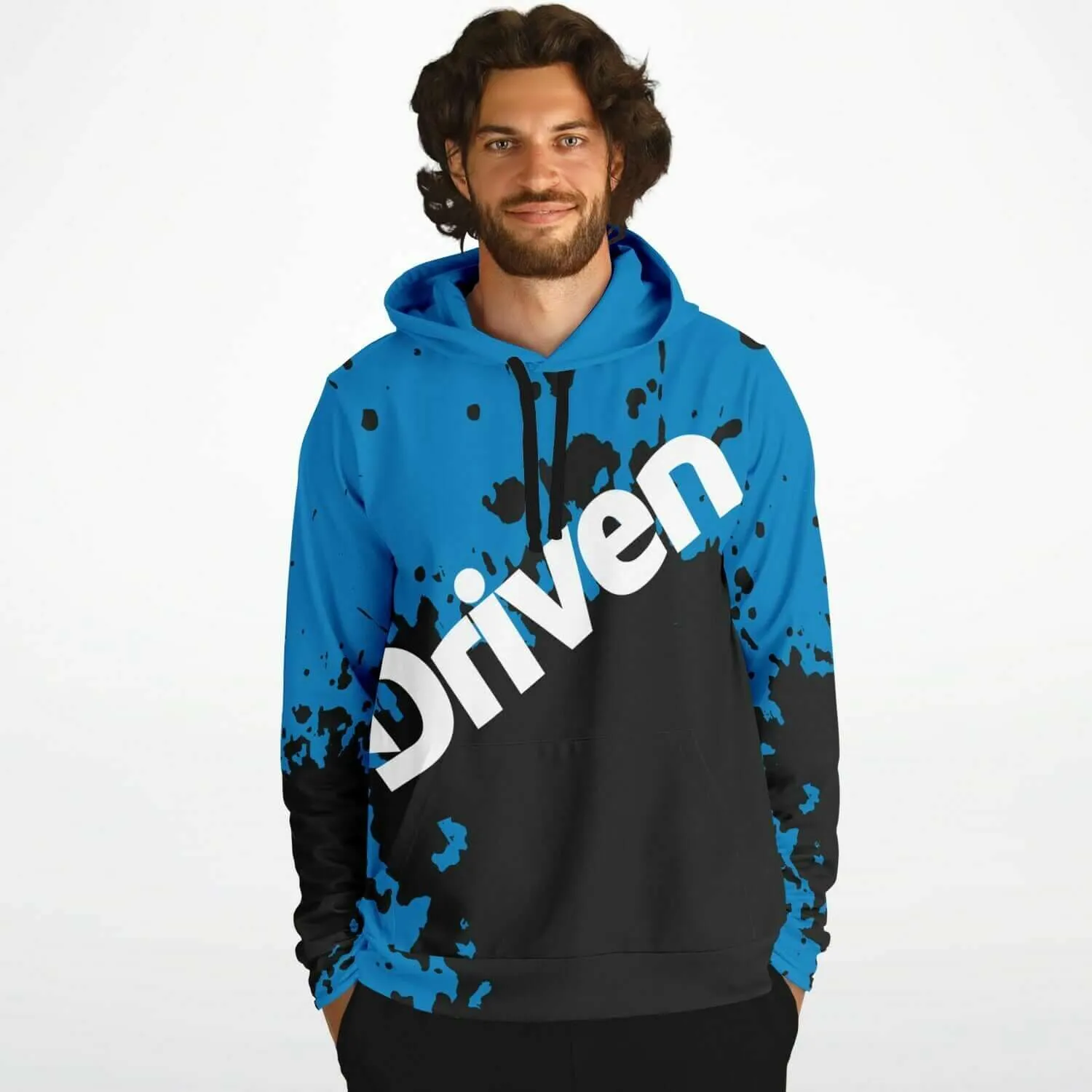 DRIVEN | Oil Splash & Personalized | Athletic Hoodie