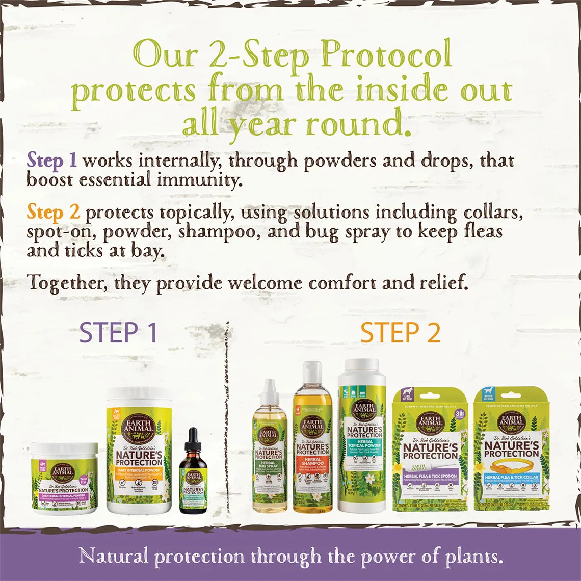 Earth Animal Nature's Protection Flea & Tick Spot On for Dogs