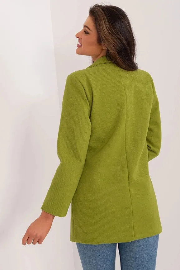 Fashionable Blazer Light Green