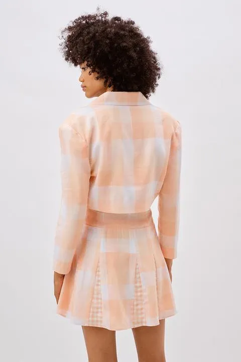 For Love & Lemons Eugenie Crop Blazer