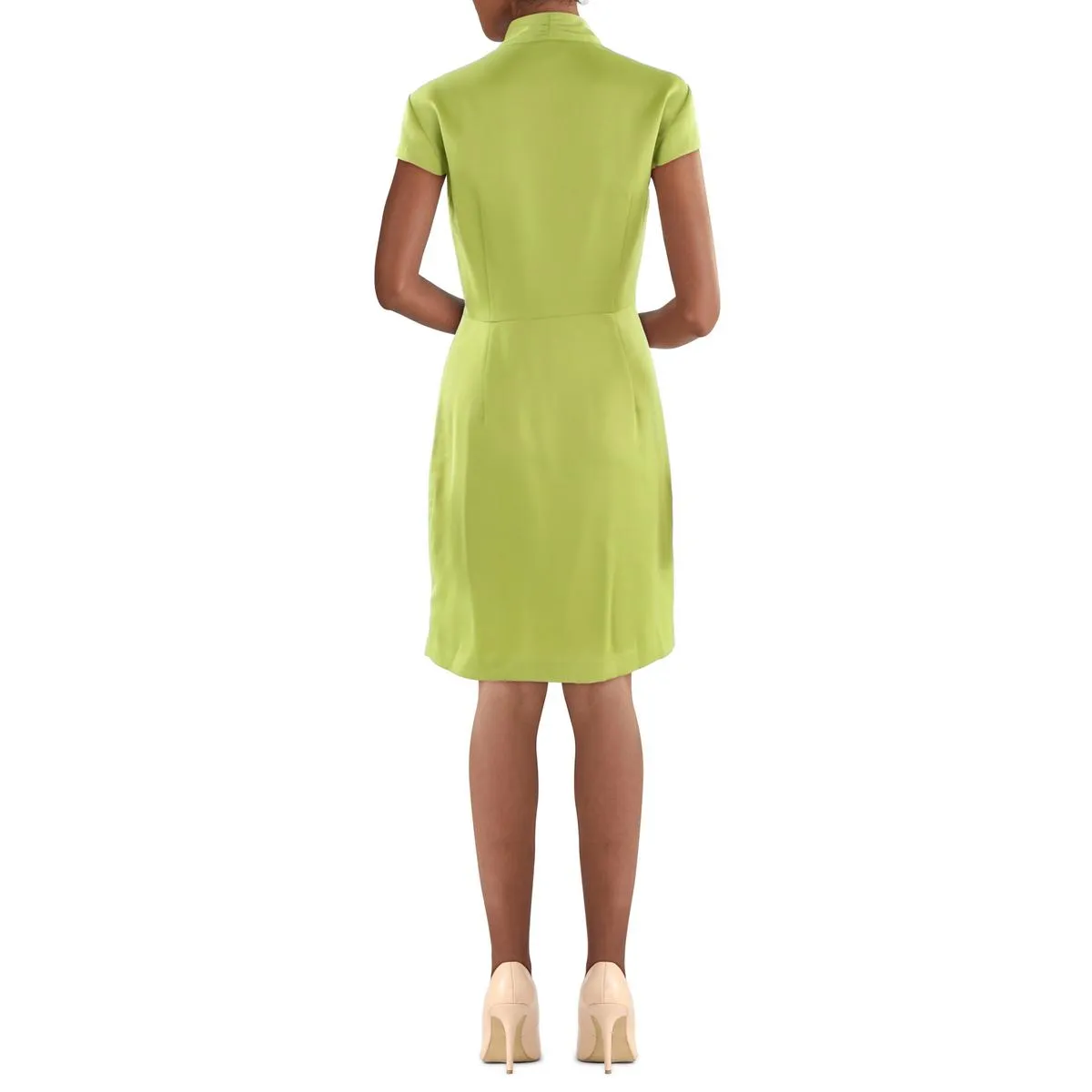 Guess by Marciano Womens Avril Faux Wrap Short Wrap Dress