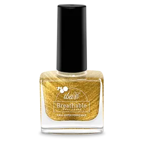 Iba Breathable Nail Color- B23 Gold Sparkle