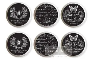 Knob Transfers by Re-Design - Cursive Letters
