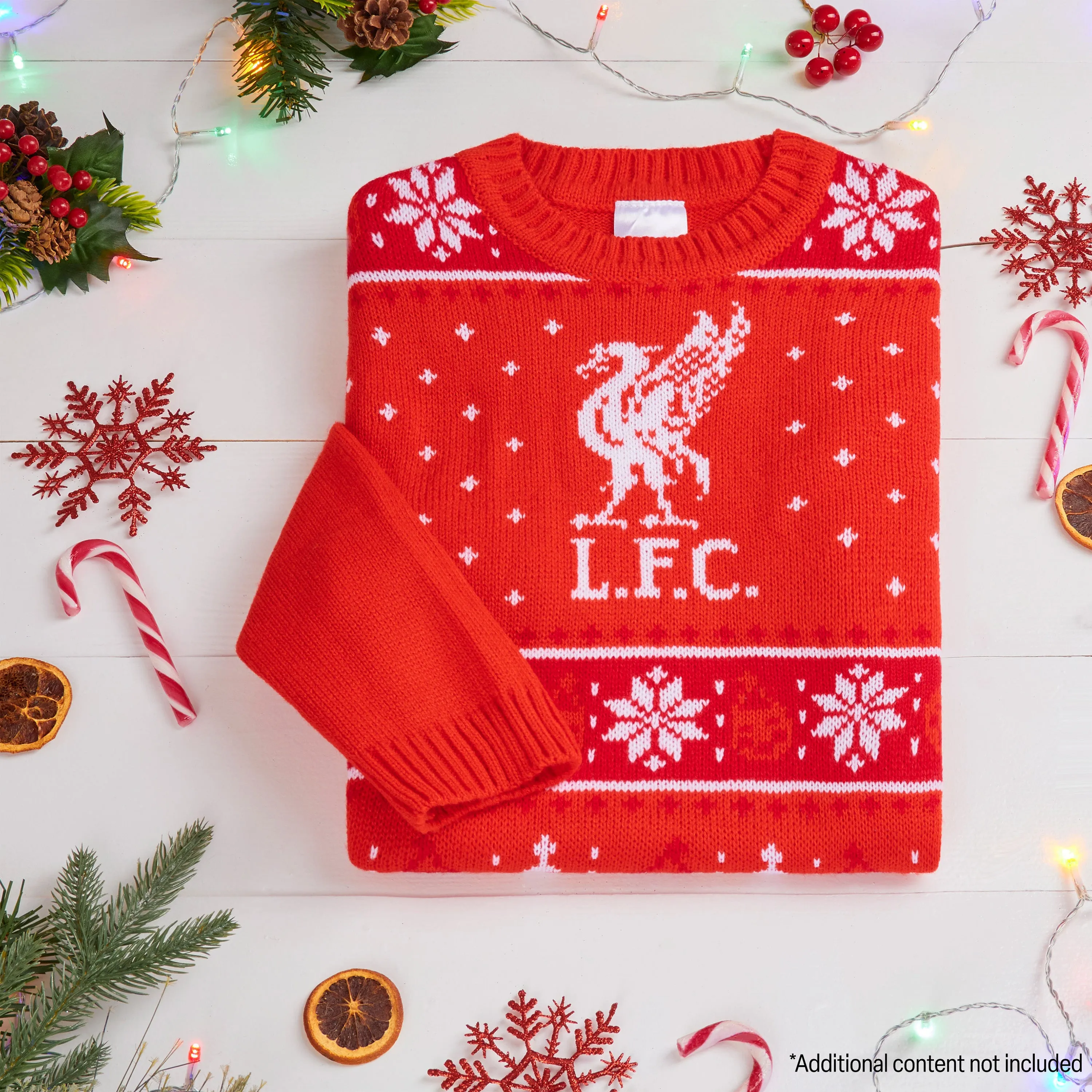 Liverpool FC Christmas Jumper Kids & Teenagers