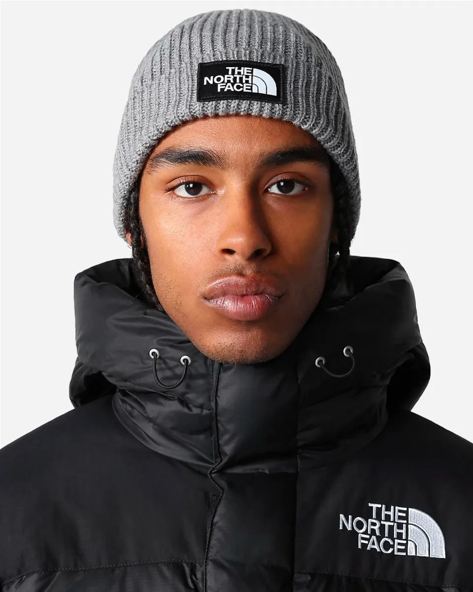 Logo Box Beanie - Medium Grey