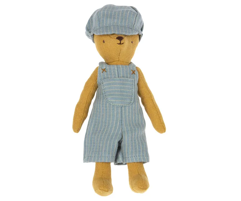 Maileg - Salopette et Chapeau pour Teddy Junior||Maileg - Overalls and Cap for Teddy Junior