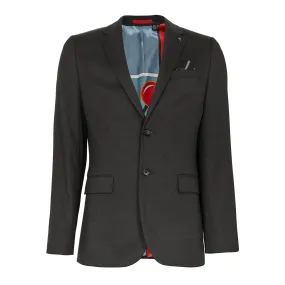 Men Mmj-Beezly-Semi Plain Blazer - Charcoal