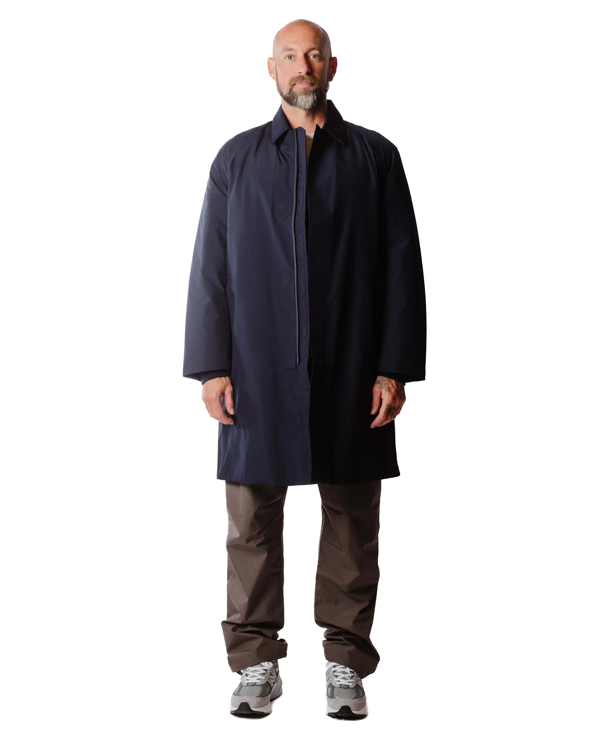 Norse Projects Vargo Gore-Tex Infinium Raglan Mac Dark Navy