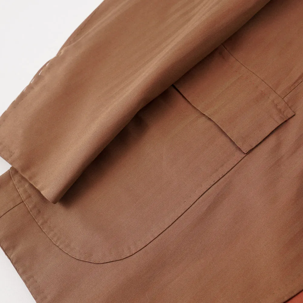 Orazio Luciano Herringbone Cotton and Silk Sport Coat