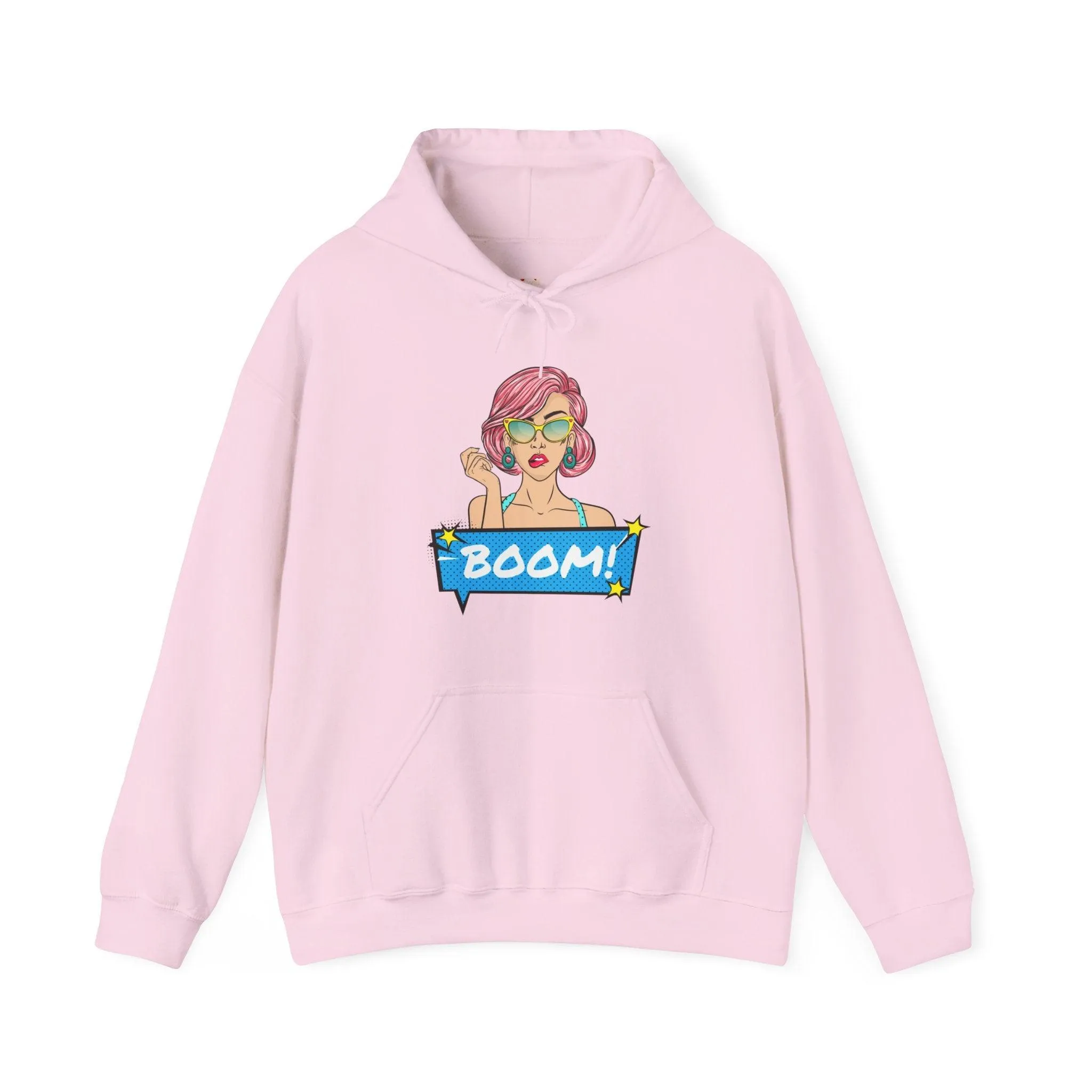 Retro Pop Art Boom Hoodie
