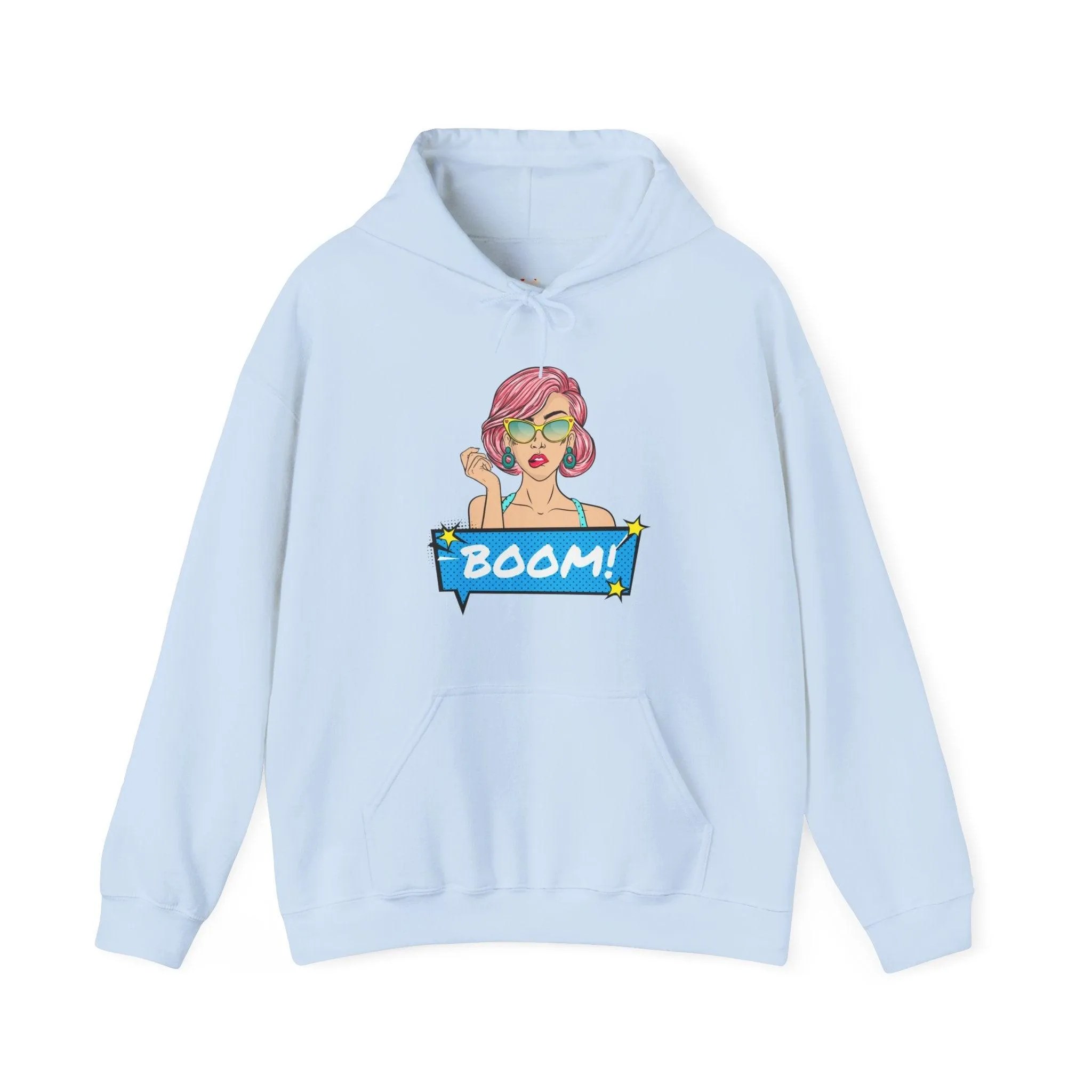 Retro Pop Art Boom Hoodie