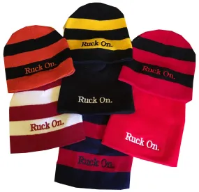 Ruck On. Knit Cap- HOOP - SOLID