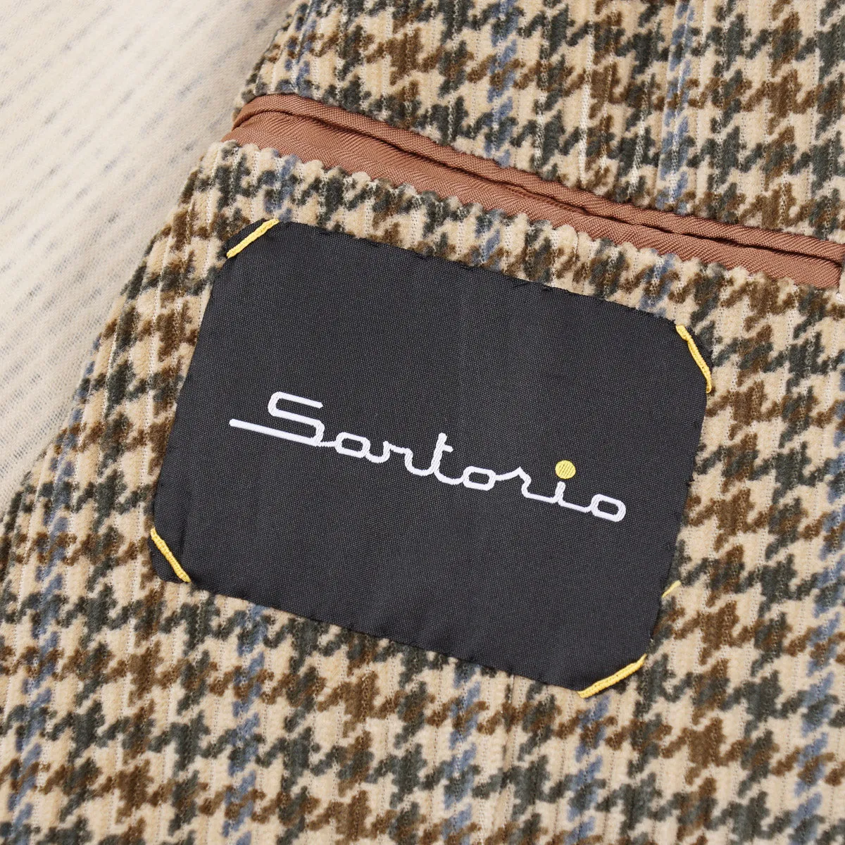 Sartorio Printed Corduroy Cotton Sport Coat