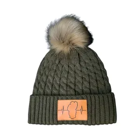 Tahoe Beanie | Pom | Olive