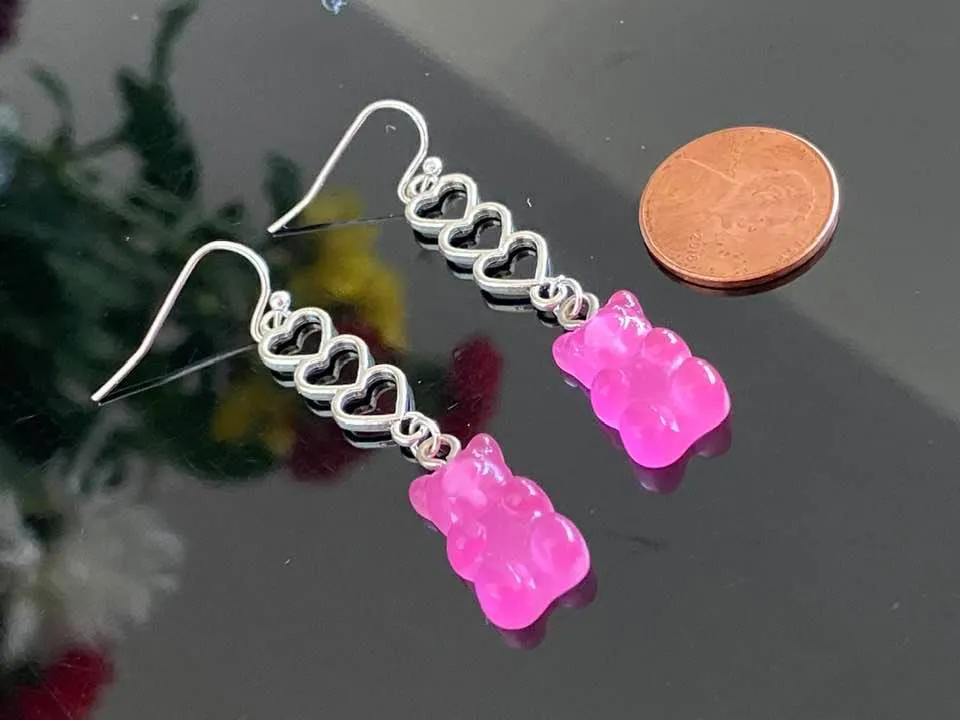 Teddy Bear Earrings